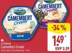 Aldi Nord ALPENHAIN Camembert-Creme Angebot