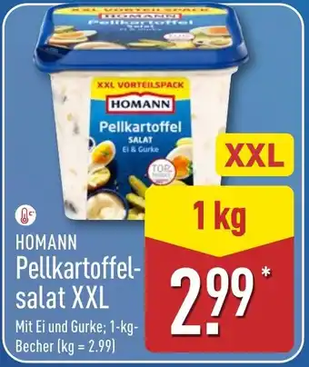 Aldi Nord HOMANN Pellkartoffelsalat XXL Angebot