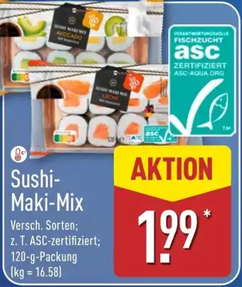 Aldi Nord Sushi Maki-Mix Angebot