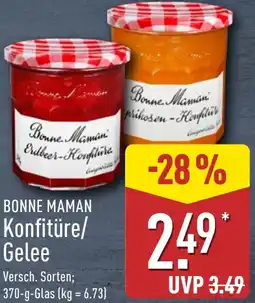 Aldi Nord BONNE MAMAN Konfitüre/ Gelee Angebot