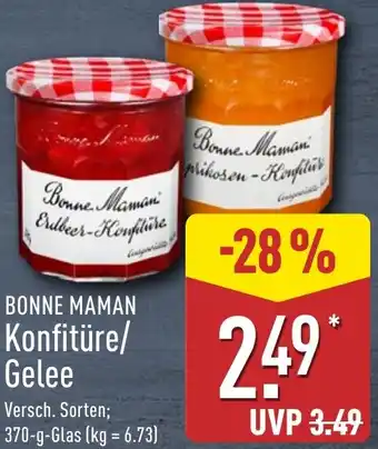 Aldi Nord BONNE MAMAN Konfitüre/ Gelee Angebot
