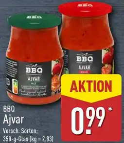 Aldi Nord BBQ Ajvar Angebot