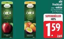 Edeka albi Fruchtsaft oder -nektar Angebot