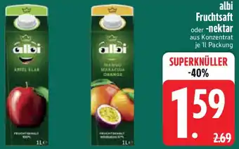 Edeka albi Fruchtsaft oder -nektar Angebot
