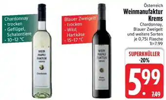 Edeka Österreich Weinmanufaktur Krems Angebot