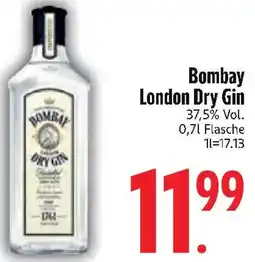 Edeka Bombay London Dry Gin Angebot