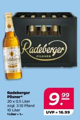 NETTO Radeberger Pilsner Angebot