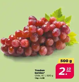 NETTO Trauben kernlos Angebot