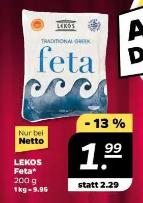 NETTO LEKOS Feta Angebot