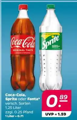 NETTO Coca-Cola, Sprite oder Fanta Angebot