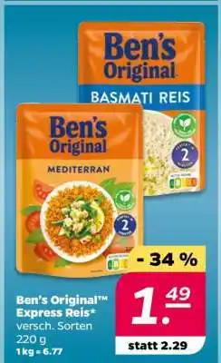 NETTO Ben’s Original Express Reis Angebot