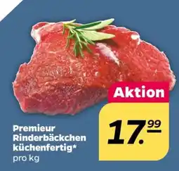 NETTO Premieur Rinderbäckchen küchenfertig Angebot