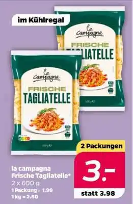 NETTO la campagna Frische Tagliatelle Angebot