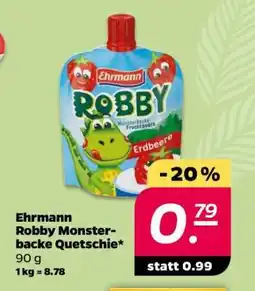 NETTO Ehrmann Robby Monster-backe Quetschie Angebot