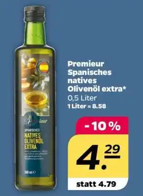 NETTO Premieur Spanisches natives Olivenöl extra Angebot