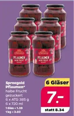 NETTO Spreegold Pflaumen Angebot