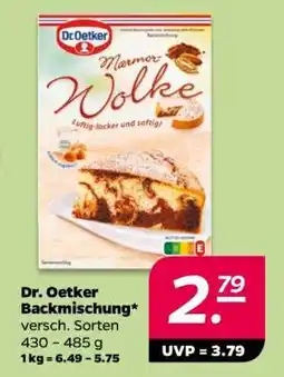 NETTO Dr. Oetker Backmischung Angebot