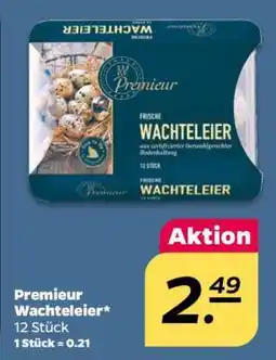 NETTO Premieur Wachteleier Angebot