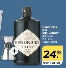 NETTO Hendrick’s Gin inkl. Jigger Angebot