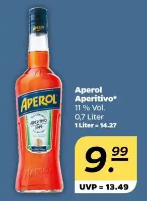 NETTO APEROL Aperitivo Angebot
