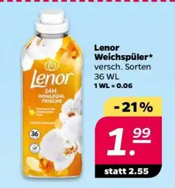 NETTO Lenor Weichspüler Angebot