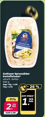 NETTO Golßener Spreewälder Kartoffelsalat Angebot