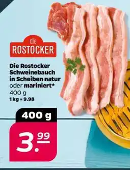 NETTO Die Rostocker Schweinebauch in Scheiben Angebot