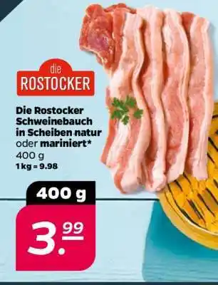 NETTO Die Rostocker Schweinebauch in Scheiben Angebot