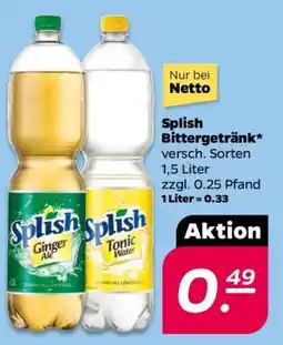NETTO Splish Bittergetränk Angebot