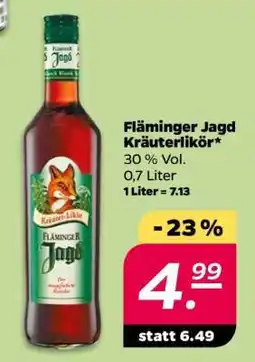 NETTO Fläminger Jagd Kräuterlikör Angebot
