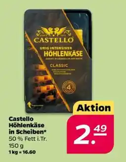 NETTO Castello Höhlenkäse in Scheiben Angebot