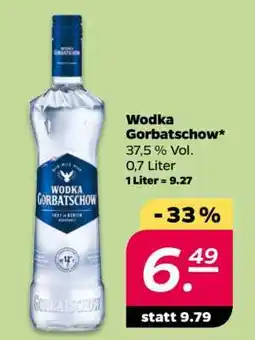 NETTO Wodka Gorbatschow Angebot