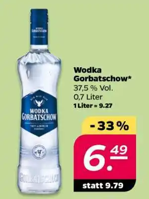 NETTO Wodka Gorbatschow Angebot