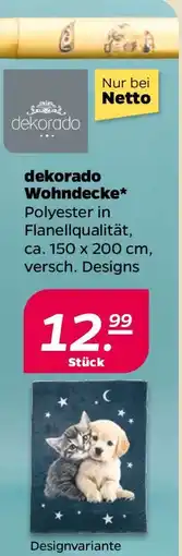 NETTO dekorado Wohndecke Angebot