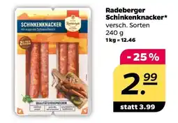 NETTO Radeberger Schinkenknacker Angebot