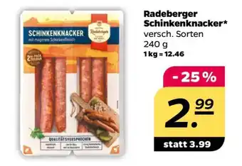 NETTO Radeberger Schinkenknacker Angebot