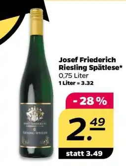 NETTO Josef Friederich Riesling Spätlese Angebot