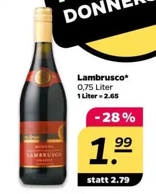 NETTO Lambrusco Angebot