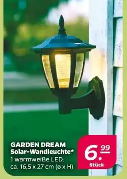 NETTO GARDEN DREAM Solar-Wandleuchte Angebot
