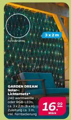 NETTO GARDEN DREAM Solar-Lichternetz Angebot