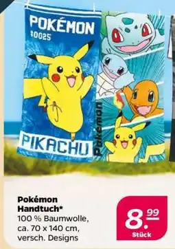NETTO Pokémon Handtuch Angebot