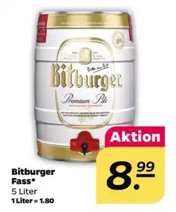 NETTO Bitburger Fass Angebot