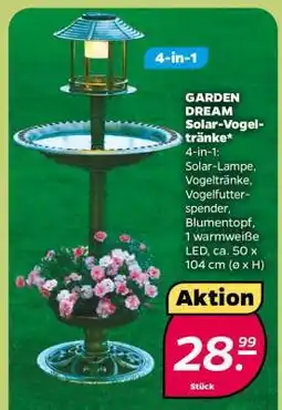 NETTO GARDEN DREAM Solar-Vogeltränke Angebot