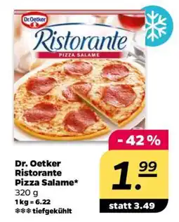 NETTO Dr. Oetker Ristorante Pizza Salame Angebot