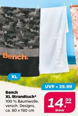 NETTO Bench XL Strandtuch Angebot