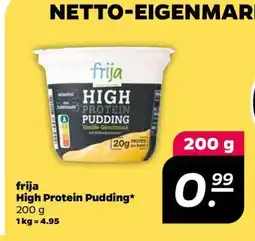 NETTO frija High Protein Pudding Angebot