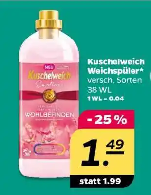 NETTO KUSCHELWEICH Weichspüler Angebot
