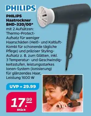 NETTO PHILIPS Haartrockner BHD-320/00 Angebot