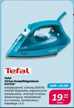 NETTO Tefal Virtuo Dampfbügeleisen FV1712 Angebot