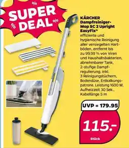 NETTO KÄRCHER Dampfreiniger-Mop SC 2 Upright EasyFix Angebot